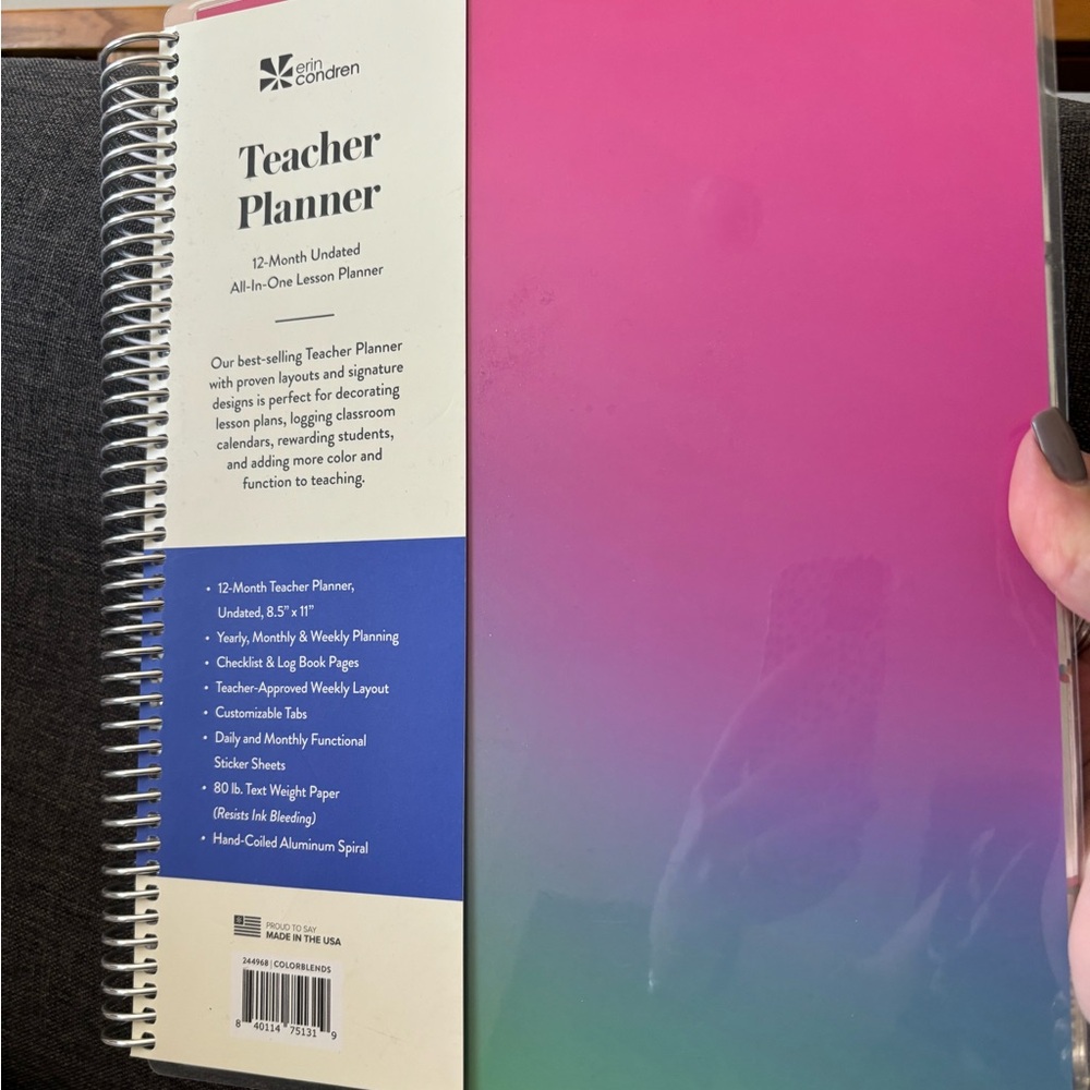 Erin Condren Teacher Planner